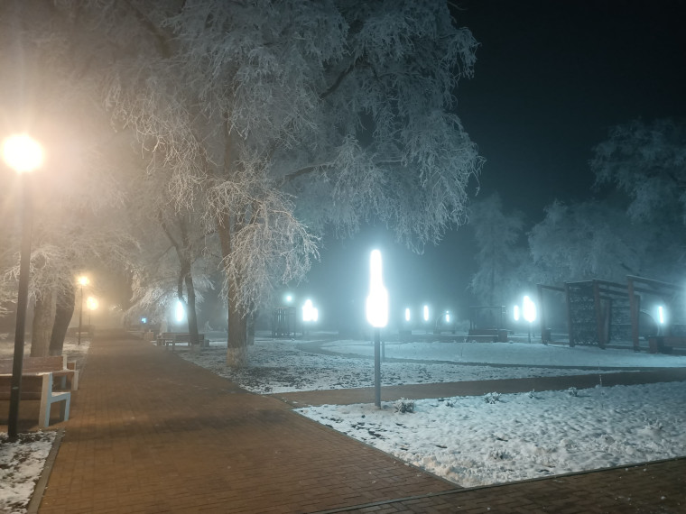 Как красив наш любимый город зимой!.